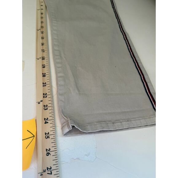 Easel Pants Large Cotton Street Style Minimalist Side Stripe Casual - Picture 9 of 10